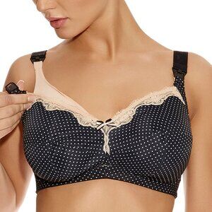 NWT Freya Dotty Soft Cup Nursing Bra